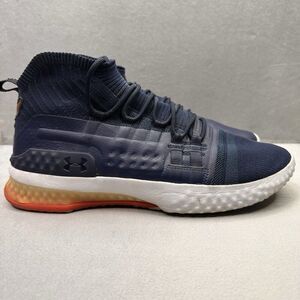 Under Armour Project Rock 1 Mens Size 12 Shoes Navy Blue Training Gym Sneaker